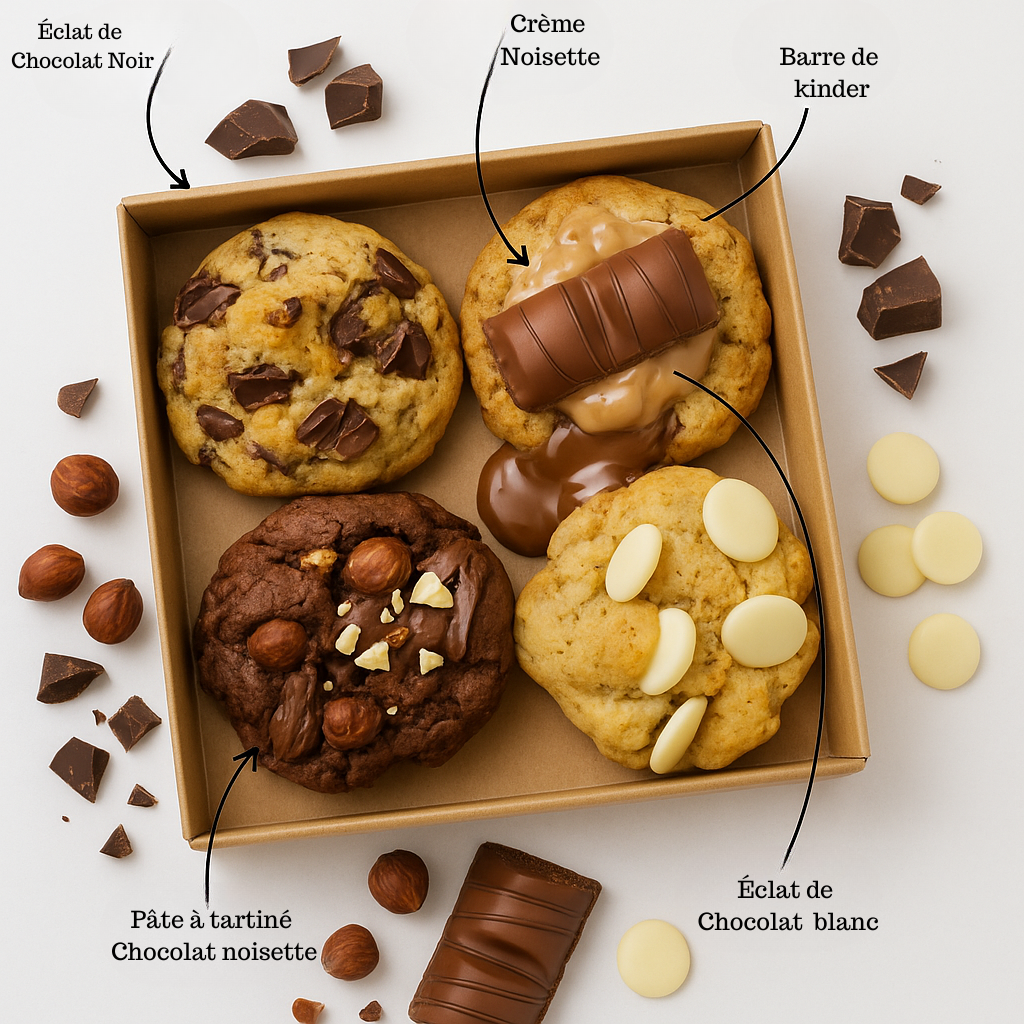 Pack Découverte Cookie – 4 recettes gourmandes au sucre de coco