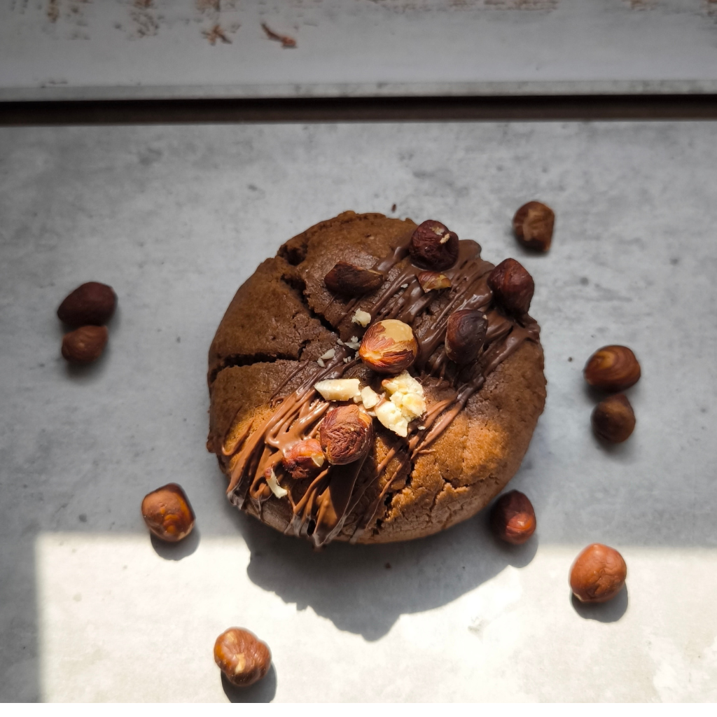 COOKIE CHOCOLAT - Cœur pâte a tartiner noisette