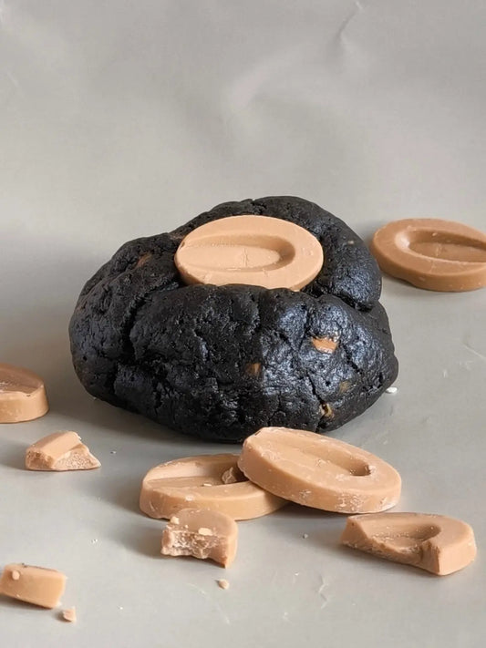 Cookie black velvet chocolat Dulcey Valrhona - Midnight Caramel Remy Cake