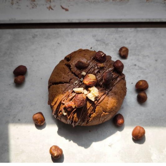 COOKIE CHOCOLAT - Cœur pâte a tartiner noisette